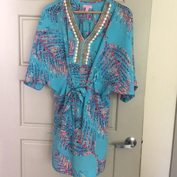 lilly pulitzer kimono dress
